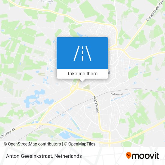Anton Geesinkstraat map
