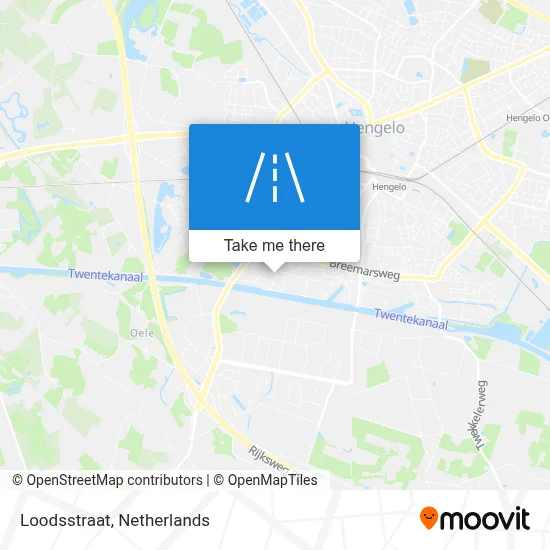 Loodsstraat map