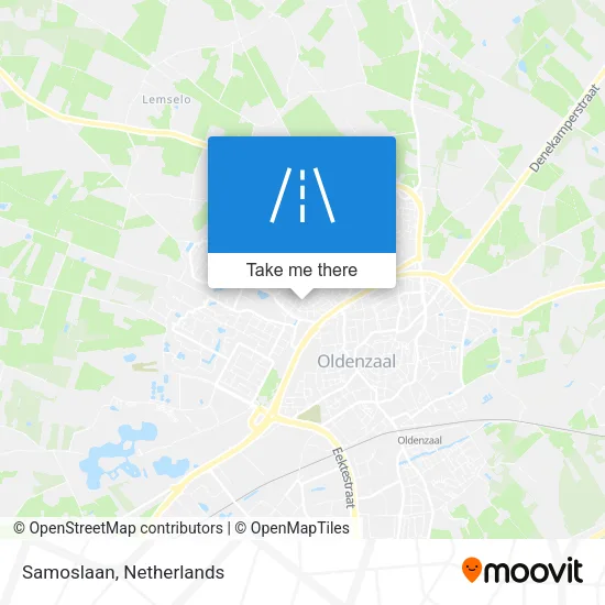 Samoslaan map