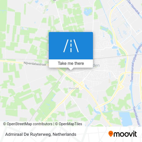 Admiraal De Ruyterweg map