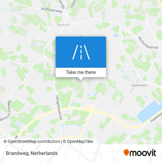 Brandweg map