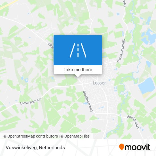 Voswinkelweg map