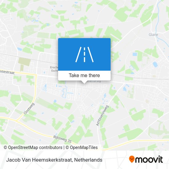 Jacob Van Heemskerkstraat map