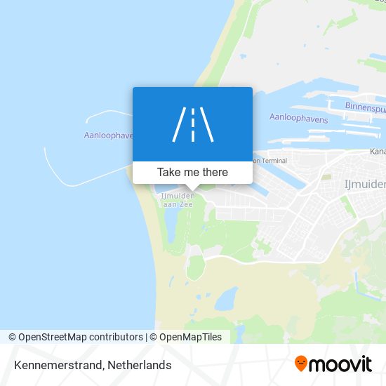 Kennemerstrand Karte