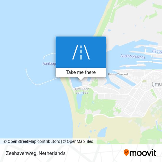 Zeehavenweg map