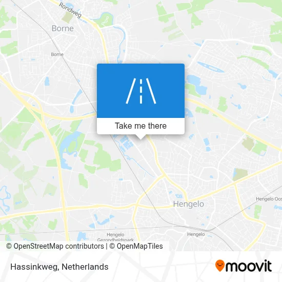 Hassinkweg map