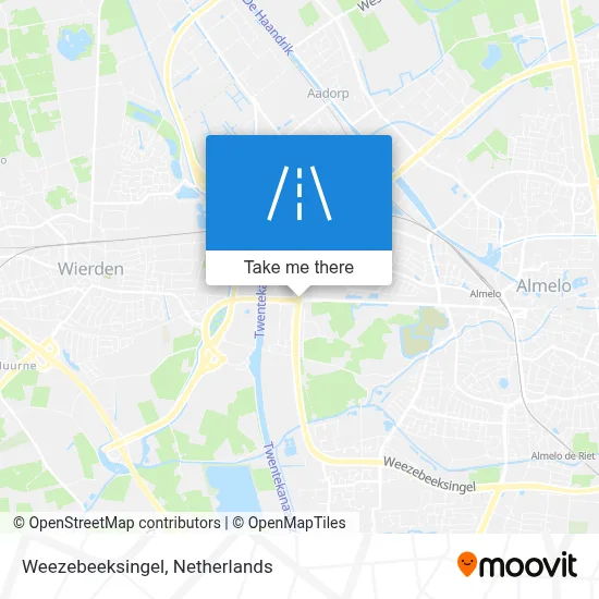 Weezebeeksingel map