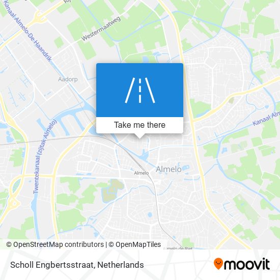 Scholl Engbertsstraat map