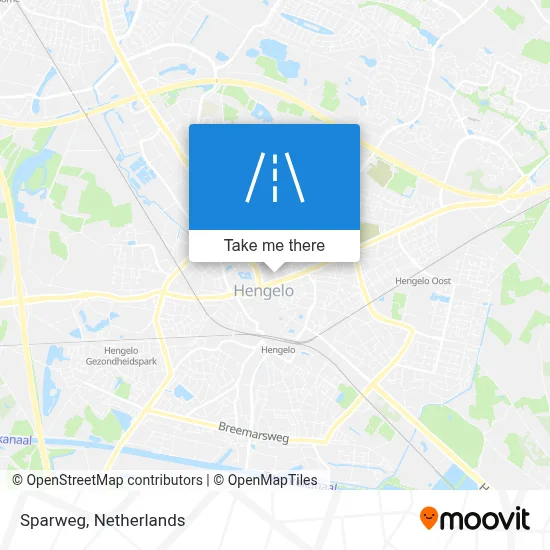 Sparweg map