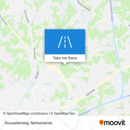 Rouwelerweg Karte