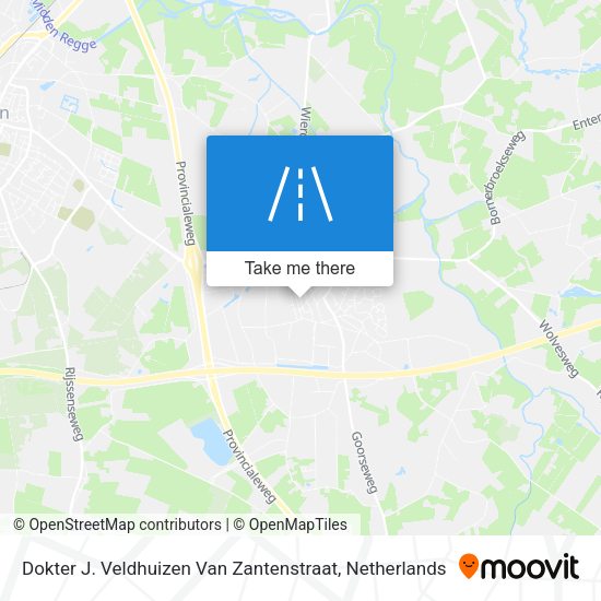 Dokter J. Veldhuizen Van Zantenstraat map
