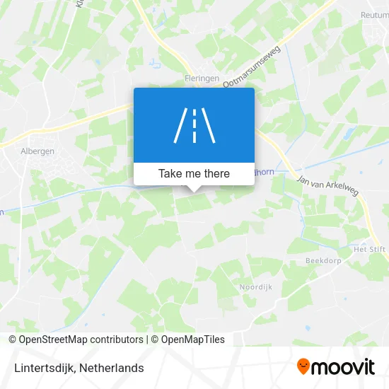 Lintertsdijk map