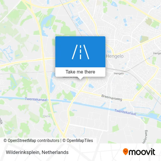 Wilderinksplein map
