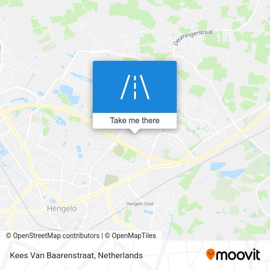 Kees Van Baarenstraat map