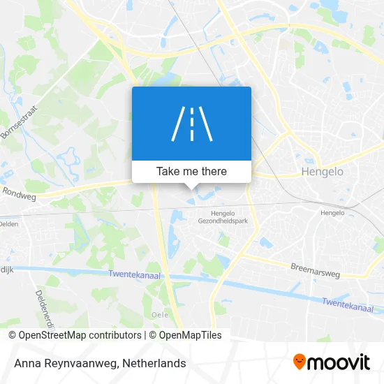Anna Reynvaanweg map
