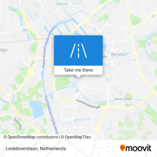 Ledeboerslaan map