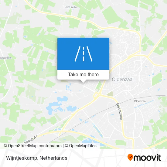 Wijntjeskamp map