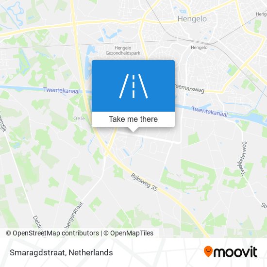 Smaragdstraat map