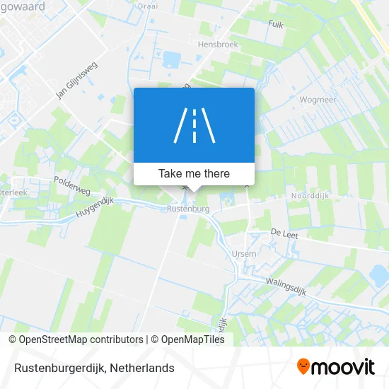 Rustenburgerdijk map