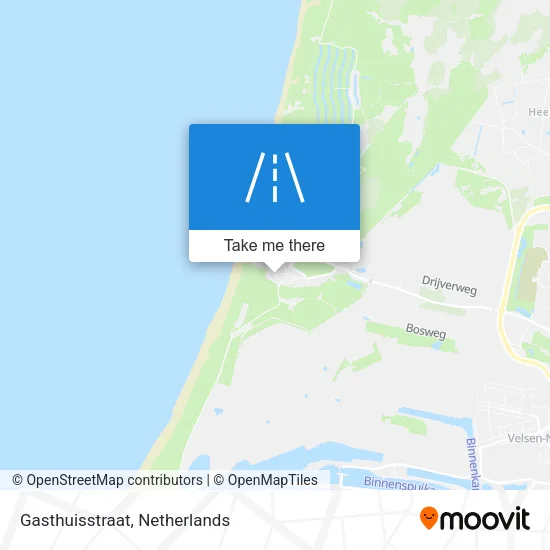 Gasthuisstraat map