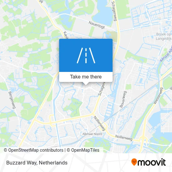 Buizerdweg map