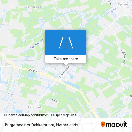 Burgemeester Dekkerstraat map
