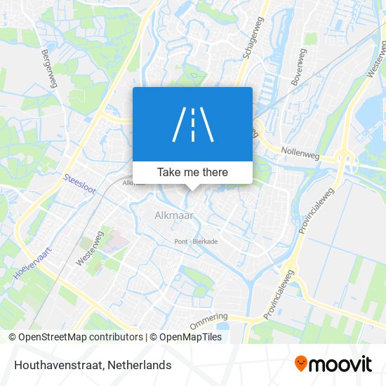 Houthavenstraat map
