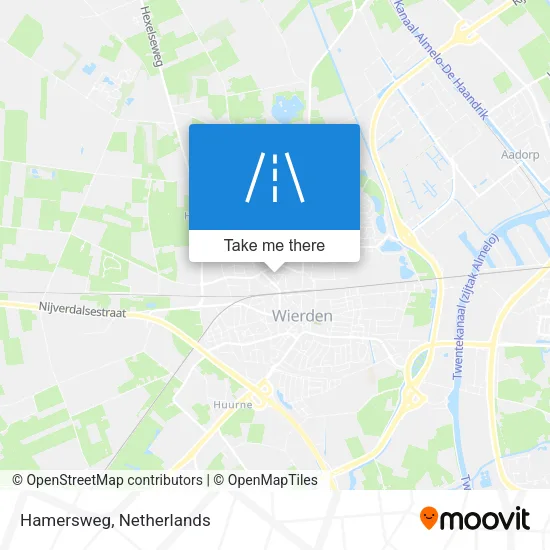 Hamersweg map