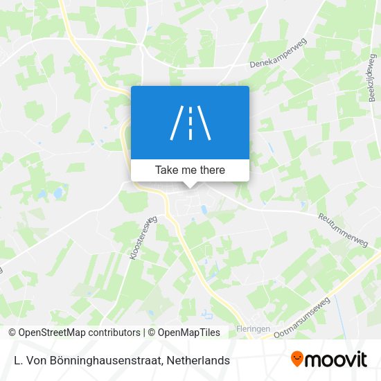 L. Von Bönninghausenstraat map