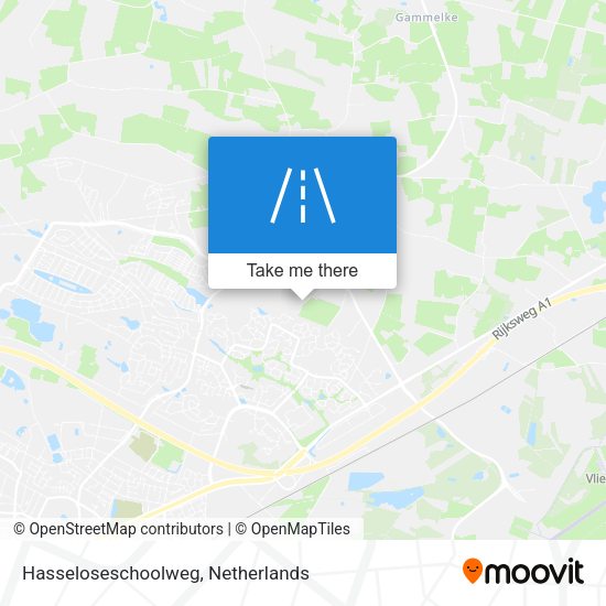 Hasseloseschoolweg map