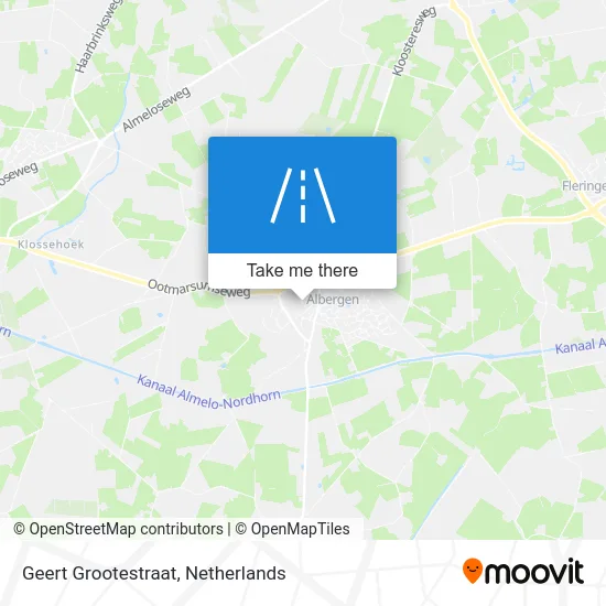 Geert Grootestraat map