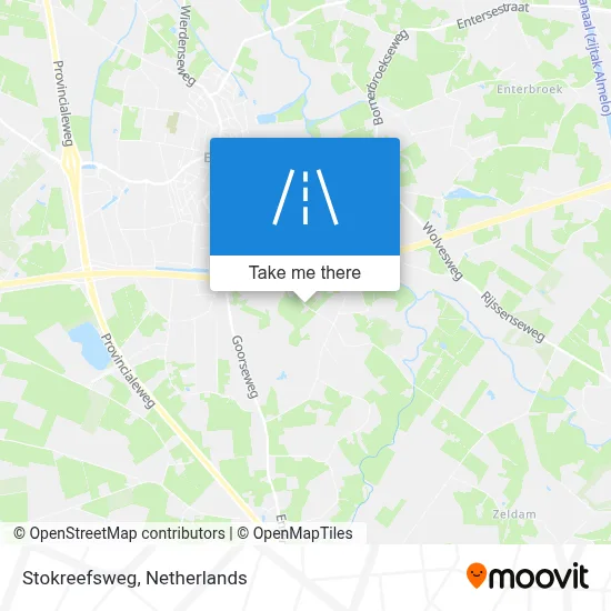 Stokreefsweg map