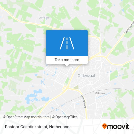 Pastoor Geerdinkstraat map