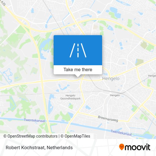 Robert Kochstraat map