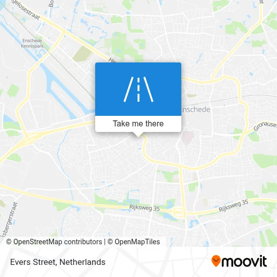 Eversstraat map