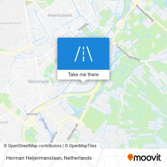 Herman Heijermanslaan map