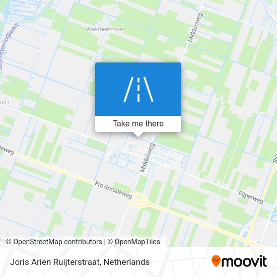 Joris Arien Ruijterstraat map