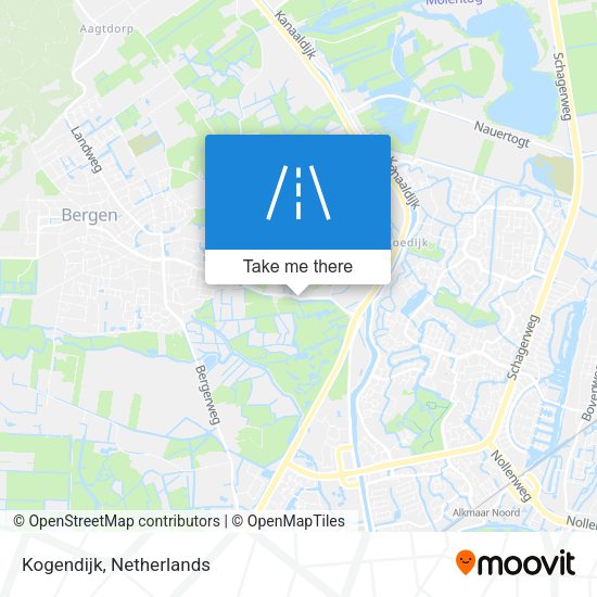 Kogendijk map