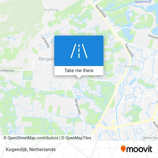 Kogendijk map