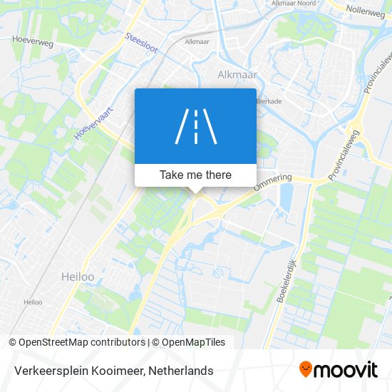 Verkeersplein Kooimeer Karte