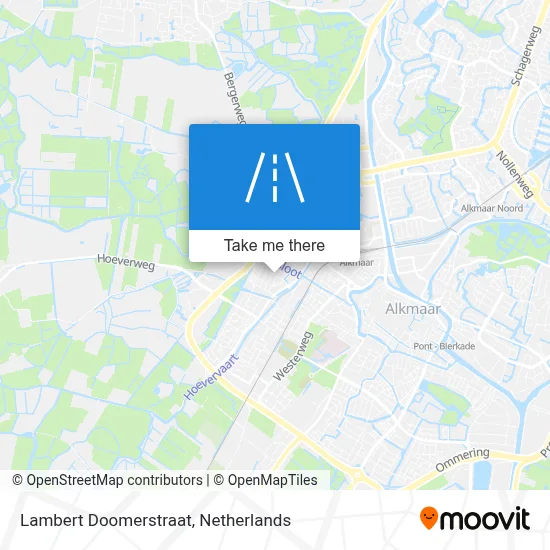 Lambert Doomerstraat map