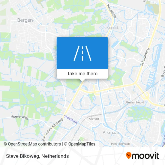 Steve Bikoweg map
