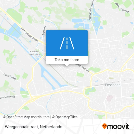 Weegschaalstraat map