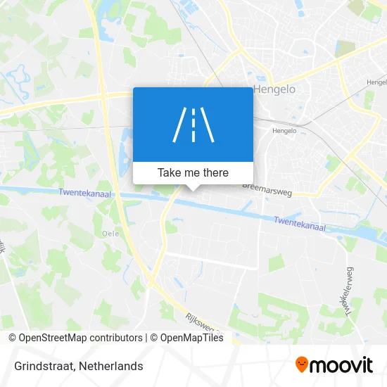 Grindstraat map