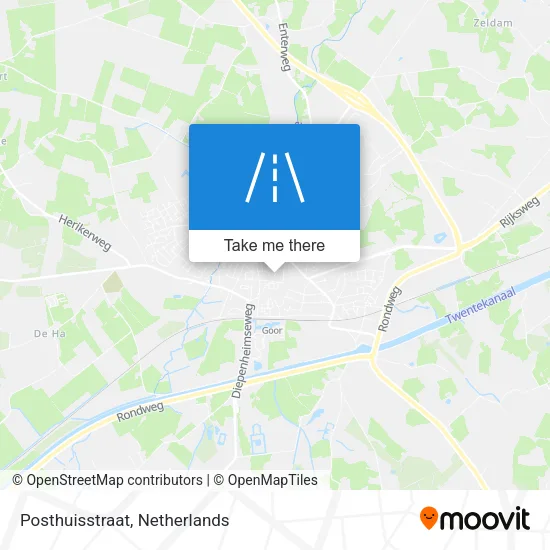 Posthuisstraat map