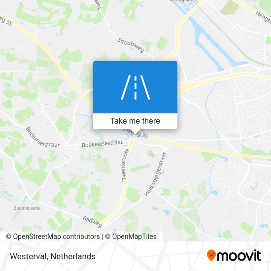 Westerval map