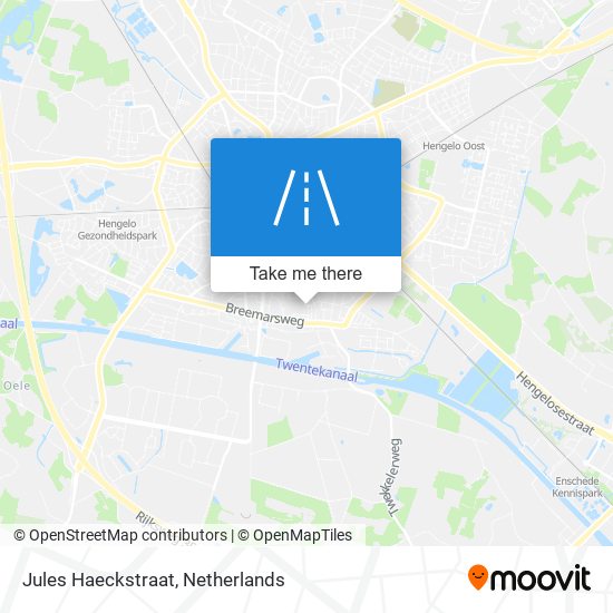 Jules Haeckstraat map