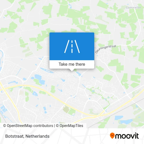 Botstraat map