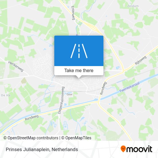 Prinses Julianaplein map