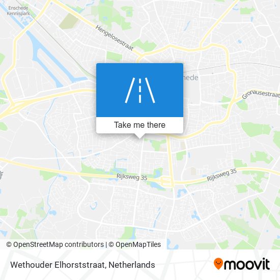 Wethouder Elhorststraat map